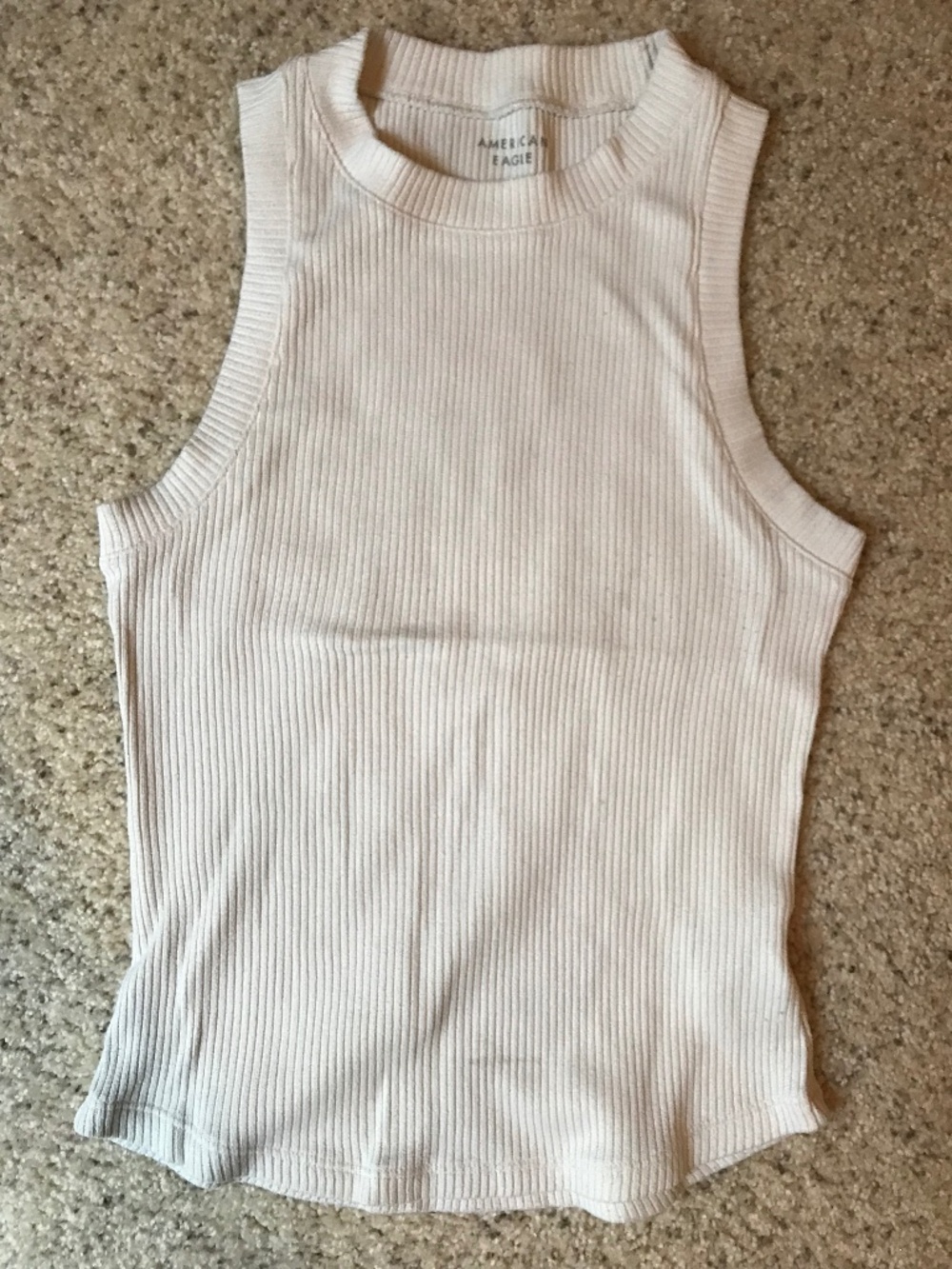 White American Eagle Tank Top